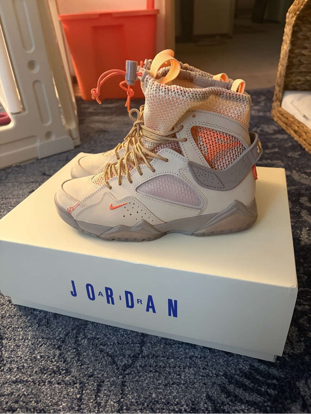 Jordan x Bephie Beauty Supply 7 retro